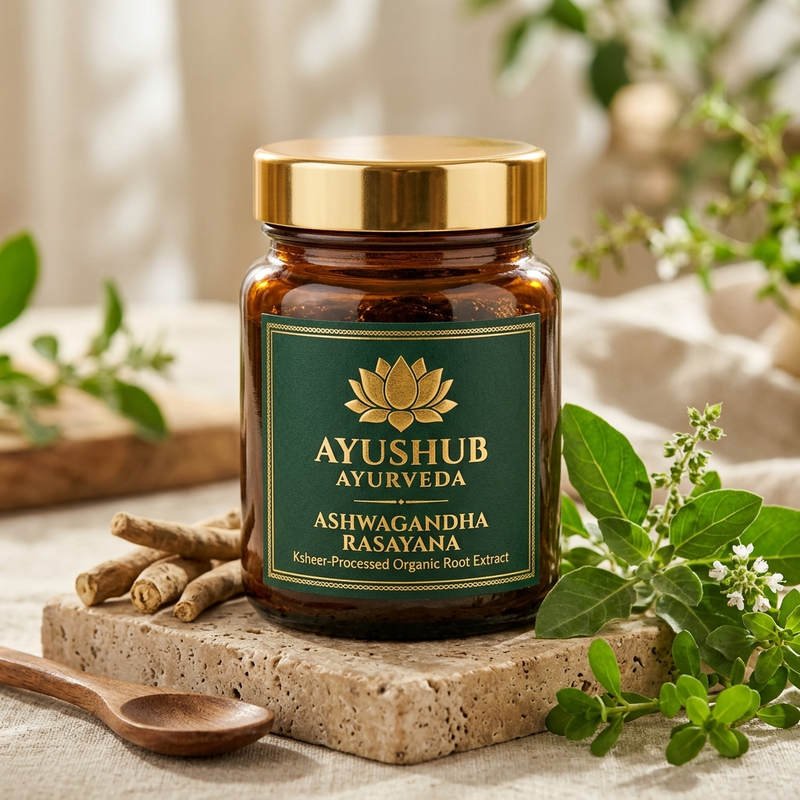AYUSHUB Ksheer-Processed Ashwagandha Rasayana